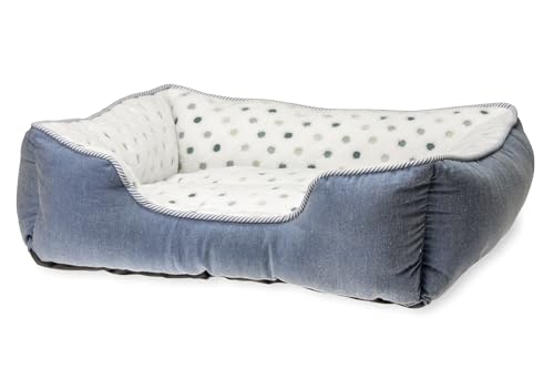 Karlie Katzenbett Dot L: 55 cm B: 50 cm grau-blau Karlie Katzenbett Dot L: 55 cm B: 50 cm grau-blau von Karlie