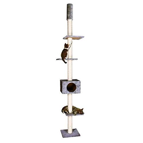 Karlie 34702 Kratzbaum Cometa mit Deckenspanner L: 35 cm B: 35 cm H: 263 cm grau Karlie 34702 Kratzbaum Cometa mit Deckenspanner L: 35 cm B: 35 cm H: 263 cm grau von Karlie