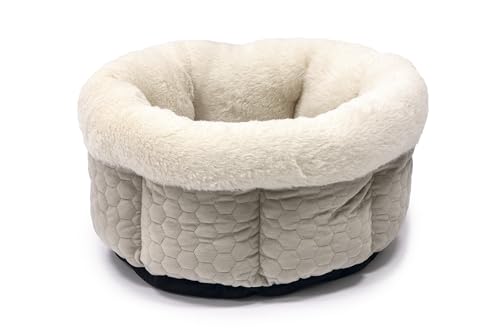 Karlie Liegebett Velvet, Katzenkörbe, Polyester, Beige, 45x45x23 cm Karlie Liegebett Velvet, Katzenkörbe, Polyester, Beige, 45x45x23 cm von Karlie