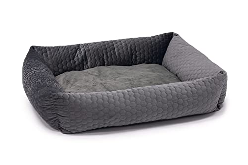 Karlie Liegebett Velvet L: 80 cm B: 70 cm H: 22 cm dunkelgrau Karlie Liegebett Velvet L: 80 cm B: 70 cm H: 22 cm dunkelgrau von Karlie