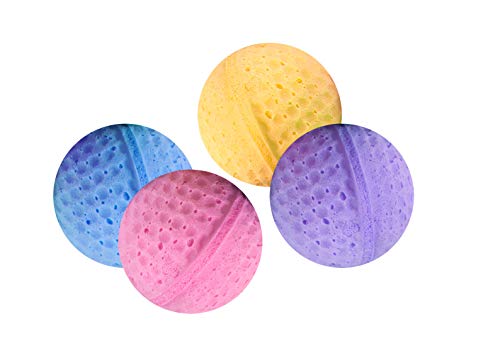 Karlie Moosgummibälle ø: 4 cm farblich sortiert 4 Golfbälle Karlie Moosgummibälle ø: 4 cm farblich sortiert 4 Golfbälle von Karlie