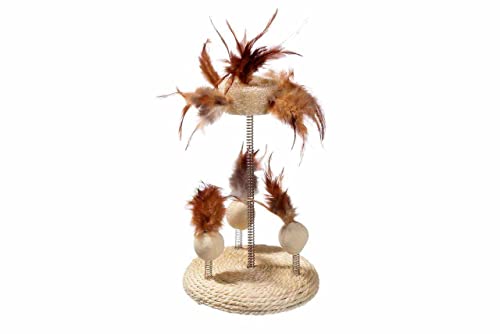 Karlie Nava Sisal und Luffa Spielzeug H: 25 cm ø: 15 cm beige von Karlie