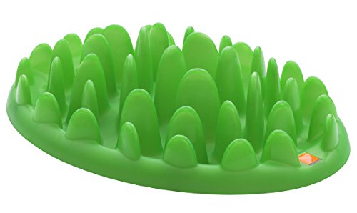 Northmate® Green - interaktiver Napf L: 40 cm B: 30 cm H: 10 cm grün von Karlie