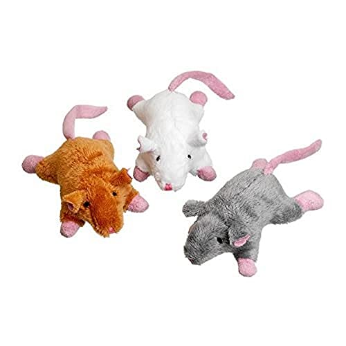 Karlie Plüsch Mäuse L: 10 cm B: 8 cm farblich sortiert von Karlie