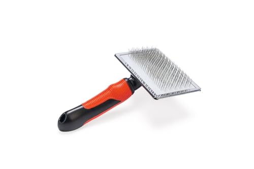 Karlie Professional Soft-Zupfbürste, Hundebürsten, Gummi, Rot/Schwarz, 20x12 cm Karlie Professional Soft-Zupfbürste, Hundebürsten, Gummi, Rot/Schwarz, 20x12 cm von Karlie