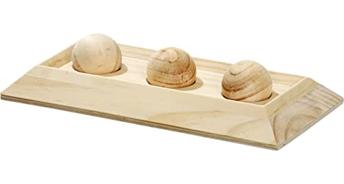Karlie Rody Brain Train Board, 3 Kugeln L: 30 cm B: 15 cm H: 6 cm natur Karlie Rody Brain Train Board, 3 Kugeln L: 30 cm B: 15 cm H: 6 cm natur von Karlie