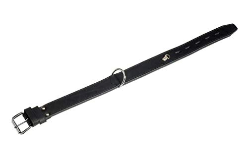 Karlie Halsband Rondo mit Ring für Adresstube L: 55 cm B: 35 mm schwarz von Karlie