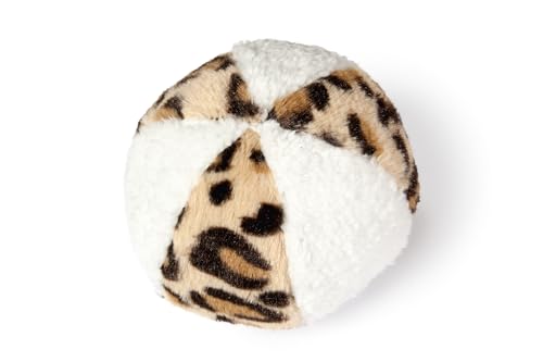 Karlie Safari Ball, Hundespielzeug, Plüsch, Weiß/Braun, Durchm.11 cm Karlie Safari Ball, Hundespielzeug, Plüsch, Weiß/Braun, Durchm.11 cm von Karlie
