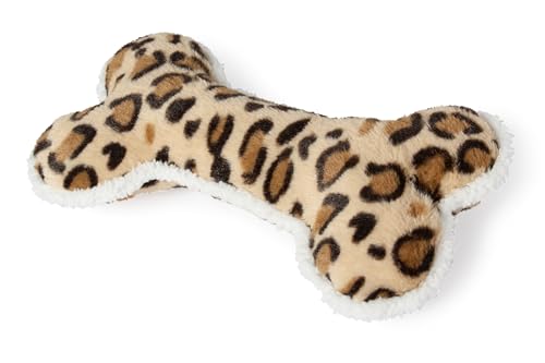 Karlie Safari Knochen Stippy, Hundespielzeug, Plüsch, Braun/Leopard, 30x15x6 cm Karlie Safari Knochen Stippy, Hundespielzeug, Plüsch, Braun/Leopard, 30x15x6 cm von Karlie