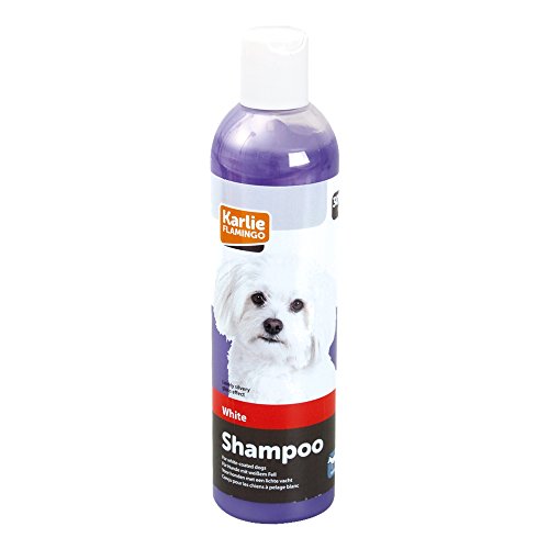 Karlie Shampoo für weißes Fell, Hundeshampoo, 300 ml (Artikel kann variieren) von Karlie