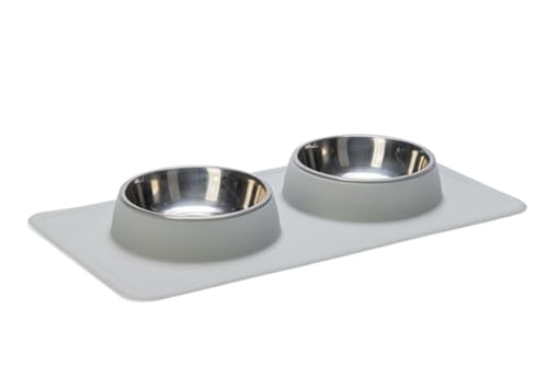 Karlie Silikon INOX Dinner Set Dex 700 ml Weiss 2 x 350 ml Karlie Silikon INOX Dinner Set Dex 700 ml Weiss 2 x 350 ml von Karlie