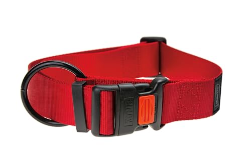 Karlie Art Sportiv Plus Halsband verstellbar neue universal Farben Mix and Match L: 55 - 75 cm B: 40 mm XL rot von Karlie