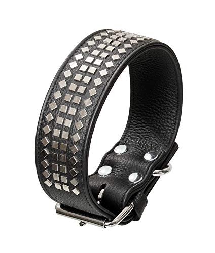 Karlie Halsband Vintage Viereckniete L: 70 cm B: 50 mm schwarz Karlie Halsband Vintage Viereckniete L: 70 cm B: 50 mm schwarz von Karlie
