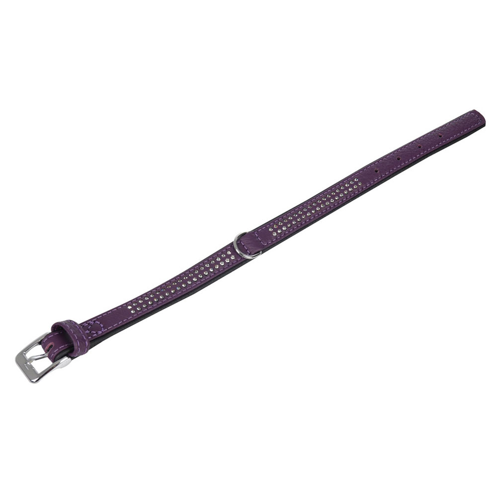 Karlie Vintage Strass-Halsband - Violett - 4-reihig, 65cm/40mm Karlie Vintage Strass-Halsband - Violett - 4-reihig, 65cm/40mm von Karlie