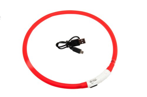 Karlie Visio Light LED Schlauchhalsband L: 20 - 70 cm rot Karlie Visio Light LED Schlauchhalsband L: 20 - 70 cm rot von Karlie