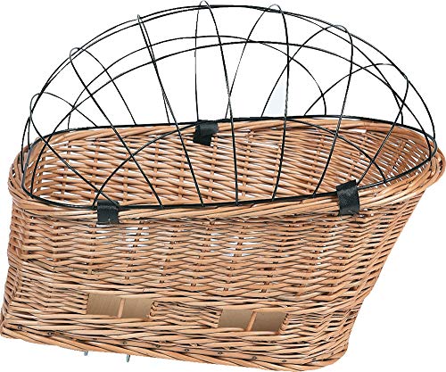 Karlie Weidenfahrradkorb für Gepäckträger L: 56 cm B: 35 cm H: 44 cm von Karlie