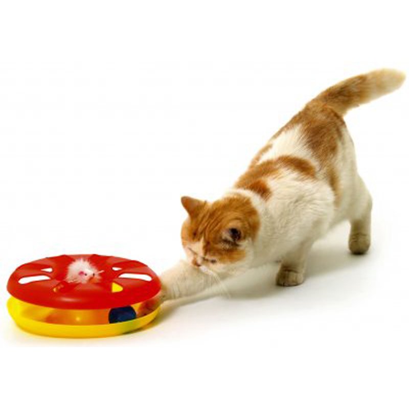 Katzenspielzeug - Kitty Round about mit Catnip, ca. 24 cm von Karlie