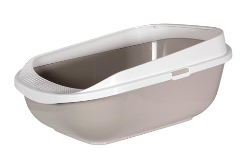 Karlie Katzentoilette mit Rand 57x43x25,5 cm, grau Karlie Katzentoilette mit Rand 57x43x25,5 cm, grau von Karlie
