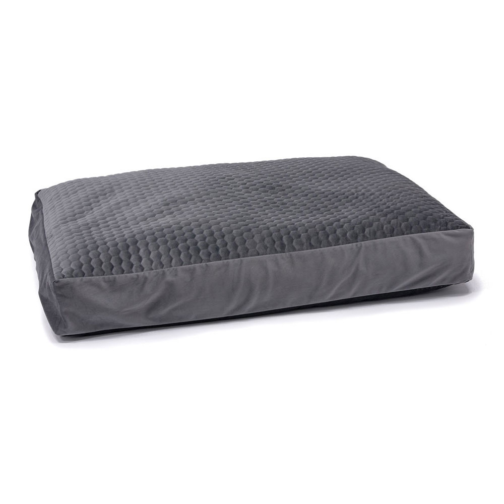 Liegekissen Karlie Velvet, dunkelgrau - L 100 x B 70 x H 15 cm Liegekissen Karlie Velvet, dunkelgrau - L 100 x B 70 x H 15 cm von Karlie