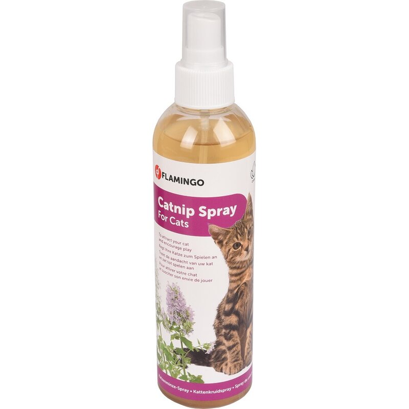 Catnip-Spray Lockstoff Katzenminze - 250ml (23,96 € pro 1 l) von Flamingo