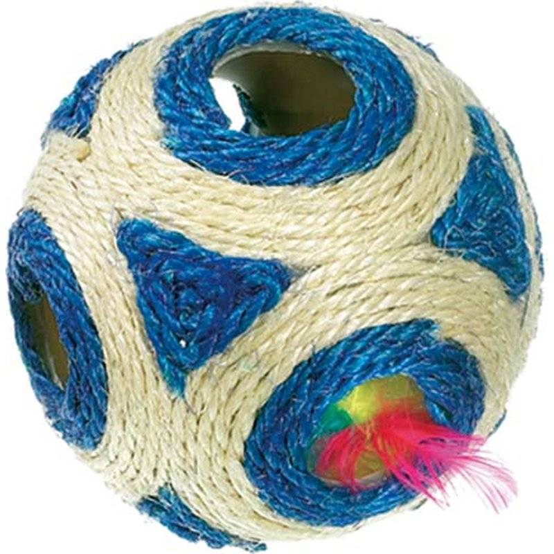 Sisal Spielball mit Rassel und Catnip - Ø 11cm von Karlie