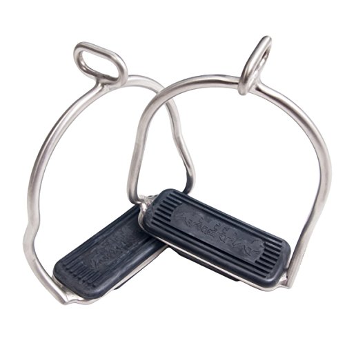 Karlslund Steigbügel Stirrups Brushed Stainless Steel, k215 von Karlslund