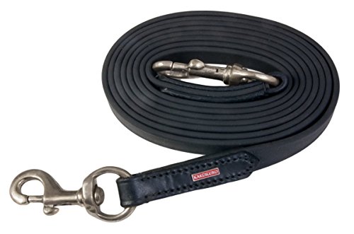 Karlslund Zügel BioThane Reins, Black Chrome, k383-bla-chr Karlslund Zügel BioThane Reins, Black Chrome, k383-bla-chr von Karlslund