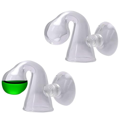 Karshor CO2 Drop Checker, Aquarium CO2 Tester Monitor Glas Drop Checker, Aquarium CO2 Detektor, Glas Aquarium Monitor CO2 Indikator für gepflanzte Fische Tank von Karshor