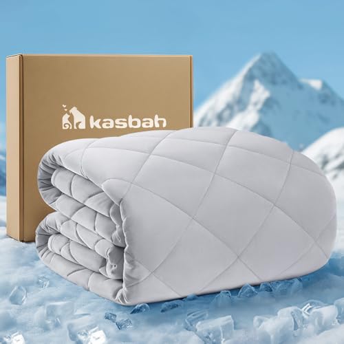KASBAH Kühldecke für Hunde, wasserdicht, pee-proof Hundedecke für Couch, Bett, Autositz, waschbar, wendbares Design, Q-MAX>0,5, Hundekühldecken in 3 Größen für kleine, mittelgroße und große Hunde von Kasbah
