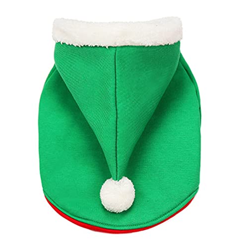Kasituny Hunde-Sweatshirt, farbblockierendes Design, Cosplay, bezaubernd, niedliches Haustier-Kostüm für Weihnachten, Haustierkostüm von Kasituny