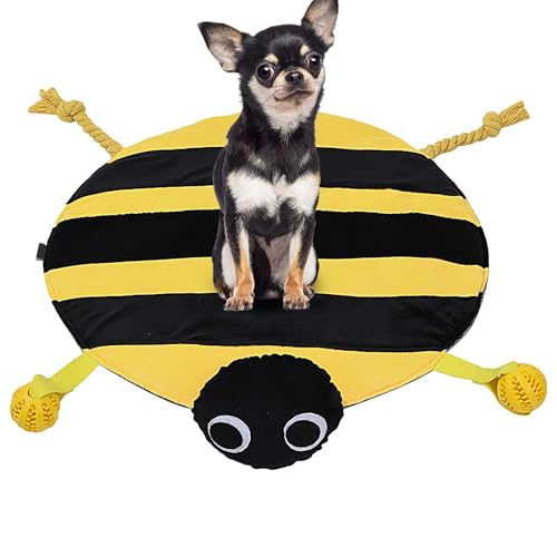 Haustier -Behandlungsmatte, Schnupfenmatte für Hunde - Buntes -Fütterungskissen - Interaktive Hundespielzeug und langsam Essen Matte für Innenräume, mit Pull -Seil und Lebensmitteln undichte Haustier -Behandlungsmatte, Schnupfenmatte für Hunde - Buntes -Fütterungskissen - Interaktive Hundespielzeug und langsam Essen Matte für Innenräume, mit Pull -Seil und Lebensmitteln undichte von Kasmole