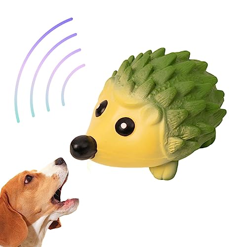 Hunde-Igel-Spielzeug - Quietschendes Igel-Kauspielzeug für Hunde,Niedliches interaktives Quietschspielzeug für Hunde zur Vorbeugung von Zahnsteinbildung und zur Interaktion zwischen Haustieren Kasmole von Kasmole