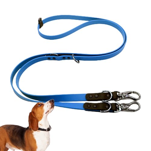 Kasmole Hundeleine,wasserdichte Zugleine aus PVC | Schützende PVC-Leine für Spaziergänge, Hunde-Anbindekabel für Hunde im Freien bis zu 220 Pfund von Kasmole