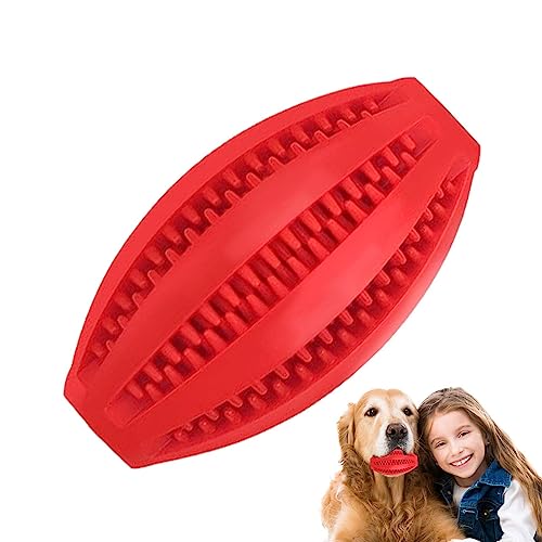 Kasmole IQ-Trainingsball für Hunde - Gummiball zur geistigen Stimulation,Leckeres Gummiball-Backenkauspielzeug für kleine, mittelgroße und große Hunde und Welpen von Kasmole