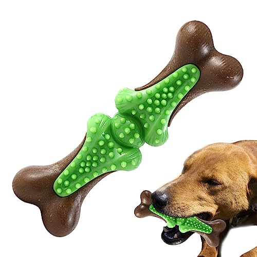 Kasmole Kauspielzeug für Welpen zum Zahnen - Langlebiges Hundekauspielzeug aus Welpenknochen,Kauspielzeug für Hunde, Spielzeug zur Bereicherung für Hunde, Welpenzubehör, Hundespielzeug für kleine von Kasmole