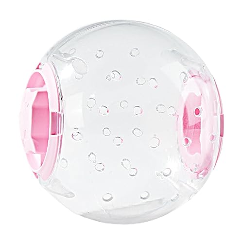 Transparenter Hamsterball - Radball für Zwerghamster-Übungsspielzeug - Leises, geruchloses 7-Zoll-atmungsaktives, transparentes Radball-Igel- von Kasmole