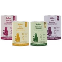 KatKare Hypoallergene Snacks Box Fleischgenuss - Sortiment-Box mit Ente, Kaninchen, Perlhuhn & Pute für empfindliche Katzen, 98 % gefriergetrocknet in Lebensmittelqualität, 4 x 90 g KatKare Hypoallergene Snacks Box Fleischgenuss - Sortiment-Box mit Ente, Kaninchen, Perlhuhn & Pute für empfindliche Katzen, 98 % gefriergetrocknet in Lebensmittelqualität, 4 x 90 g von KatKare
