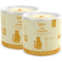 KatKare Hypoallergener Gefriergetrockneter Snack Ente Essential 2x70 g von KatKare