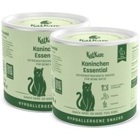 KatKare Hypoallergener Gefriergetrockneter Snack Ente Kaninchen 2x70 g von KatKare