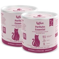 KatKare Hypoallergener Gefriergetrockneter Snack Perlhuhn Essential 2x70 g von KatKare
