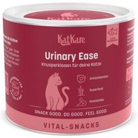 KatKare Vital Snacks Urinary Ease - Knusperkissen für das Harnwegssystem Deiner Katze mit blasenschützenden Wirkstoffen, Superfoods, Postbiotika und Omega-3 150 g von KatKare
