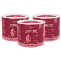 KatKare Vital Snacks Urinary Ease - Knusperkissen für das Harnwegssystem Deiner Katze mit blasenschützenden Wirkstoffen, Superfoods, Postbiotika und Omega-3 3x150 g von KatKare