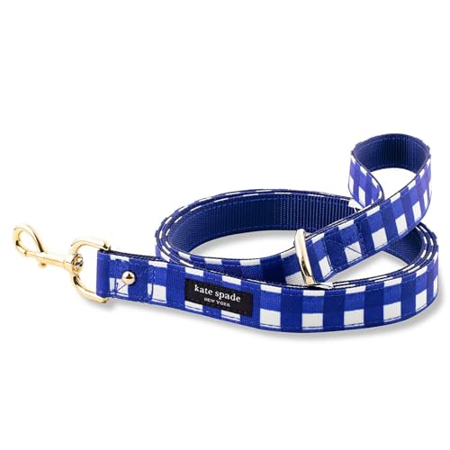 Kate Spade New York 1,8 m lange Hundeleine, robuste Leine für weibliche oder männliche Hunde, niedliche Haustier-Leine mit goldfarbenen Metallbeschlägen, lange Hundeleine für mittelgroße und große Kate Spade New York 1,8 m lange Hundeleine, robuste Leine für weibliche oder männliche Hunde, niedliche Haustier-Leine mit goldfarbenen Metallbeschlägen, lange Hundeleine für mittelgroße und große von Kate Spade New York