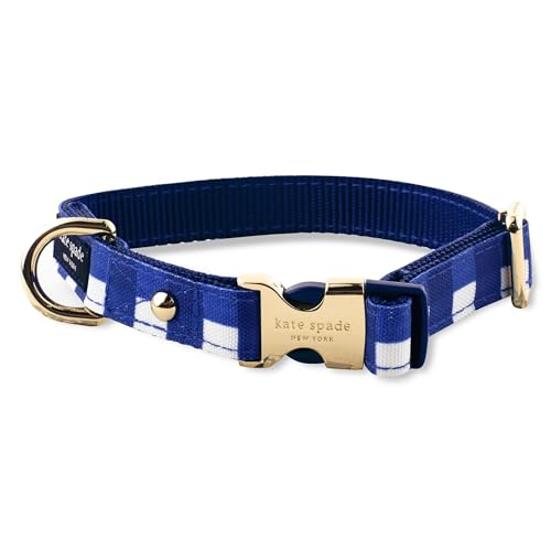 Kate Spade New York Niedliches Hundehalsband, goldfarbene Metallschnalle, 29,2 cm bis 38,1 cm, verstellbares Hundehalsband für Hündinnen oder Rüden, stilvolles Hundehalsband für kleine und mittelgroße Kate Spade New York Niedliches Hundehalsband, goldfarbene Metallschnalle, 29,2 cm bis 38,1 cm, verstellbares Hundehalsband für Hündinnen oder Rüden, stilvolles Hundehalsband für kleine und mittelgroße von Kate Spade New York