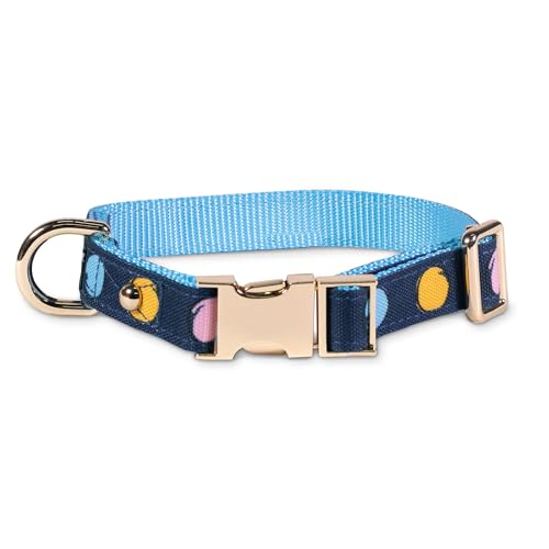 kate spade new york Niedliches Hundehalsband mit goldfarbenen Metalldetails und Kunststoffschnalle, 26,7 cm bis 34,3 cm, verstellbares Hundehalsband für Hündinnen oder Rüden, kleine bis mittelgroße kate spade new york Niedliches Hundehalsband mit goldfarbenen Metalldetails und Kunststoffschnalle, 26,7 cm bis 34,3 cm, verstellbares Hundehalsband für Hündinnen oder Rüden, kleine bis mittelgroße von Kate Spade New York