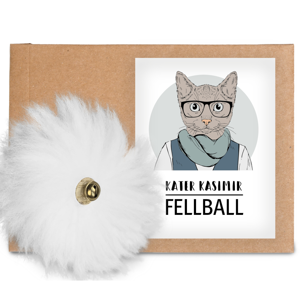 Kater Kasimir Fellball - 1 Stück von Kater Kasimir