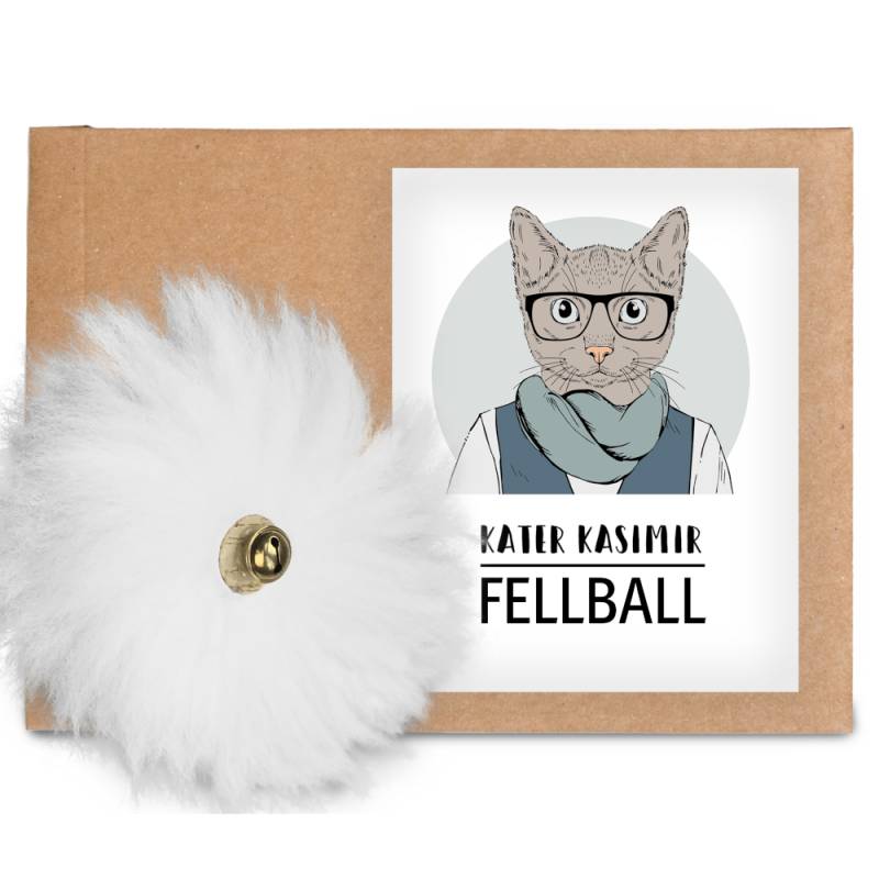 Kater Kasimir Fellball - 1 Stück von Kater Kasimir