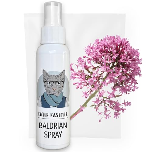 Kater Kasimir XL-Flasche Baldrian Spray für Katzen, 100% natürlich ohne Zusatzstoffe. Baldrian Spray Macht langweiliges Katzenspielzeug interessant für die Selbstbeschäftigung von Katzen Kater Kasimir XL-Flasche Baldrian Spray für Katzen, 100% natürlich ohne Zusatzstoffe. Baldrian Spray Macht langweiliges Katzenspielzeug interessant für die Selbstbeschäftigung von Katzen von Kater Kasimir