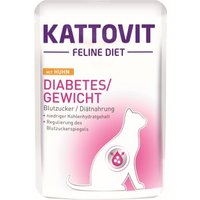 KATTOVIT Feline Diet Nassfutter Katze Diabetes Adult Huhn 48x85 g KATTOVIT Feline Diet Nassfutter Katze Diabetes Adult Huhn 48x85 g von Kattovit