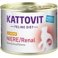 KATTOVIT Feline Diet Nassfutter Katze Niere/Renal Adult Huhn 24x185 g KATTOVIT Feline Diet Nassfutter Katze Niere/Renal Adult Huhn 24x185 g von Kattovit